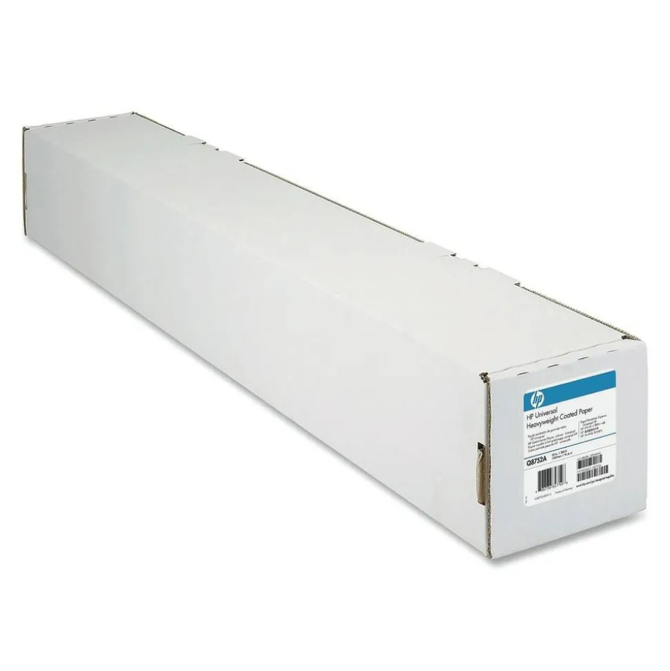HP Coated Paper Roll, 24" x 150', 24 Lb