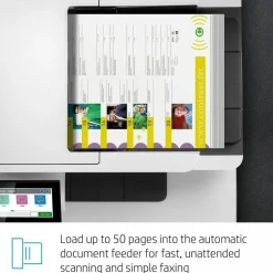 HP LaserJet Enterprise Color MFP M480f, Copy/Fax/Print/Scan