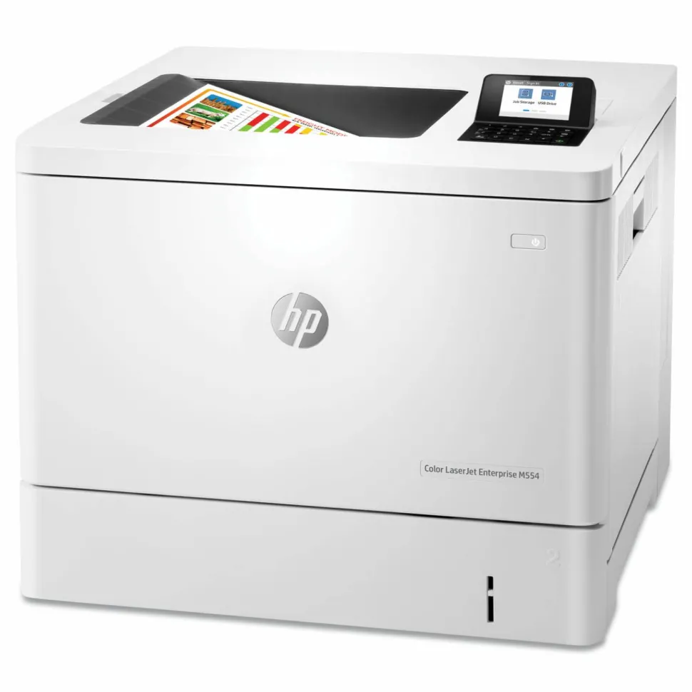 HP LaserJet Enterprise M554dn Laser Printer