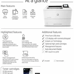 HP LaserJet Enterprise M507dn Laser Printer