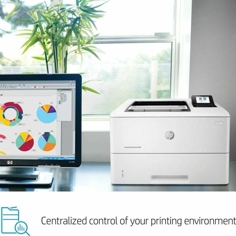 HP LaserJet Enterprise M507dn Laser Printer