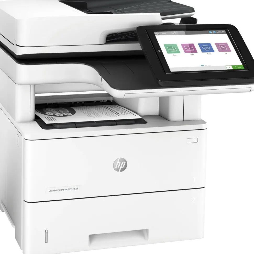 HP LaserJet Enterprise MFP M528dn Multifunction Laser Printer, Copy/Print/Scan