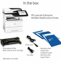 HP LaserJet Enterprise MFP M528dn Multifunction Laser Printer, Copy/Print/Scan