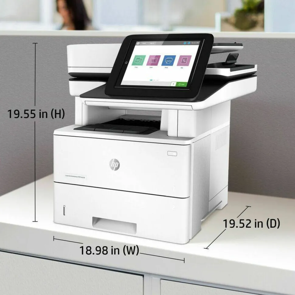 HP LaserJet Enterprise MFP M528dn Multifunction Laser Printer, Copy/Print/Scan