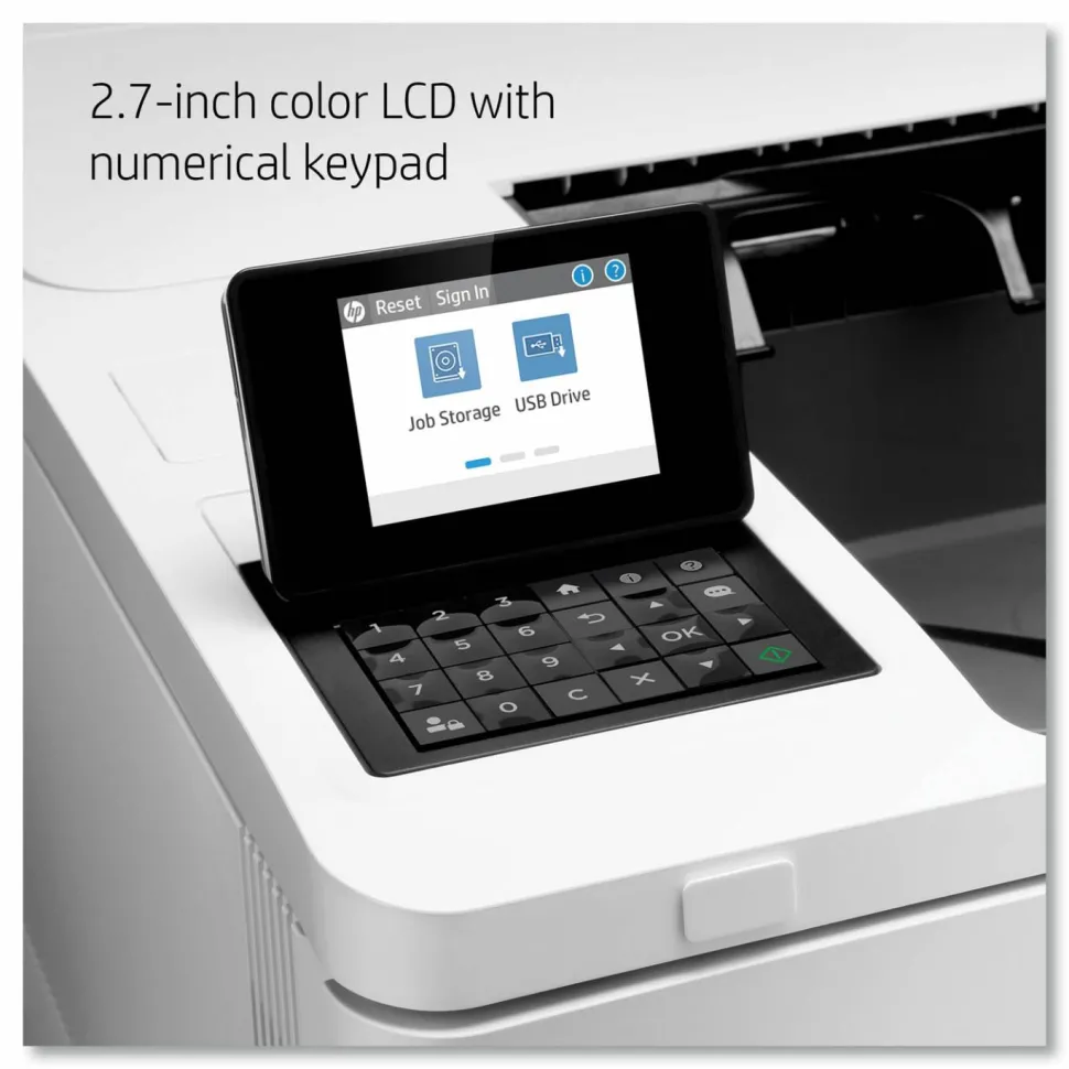 HP LaserJet M607n Laser Monochrome Printer