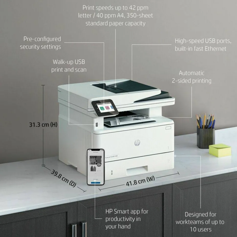 HP LaserJet Pro 4001dn Laser Printer