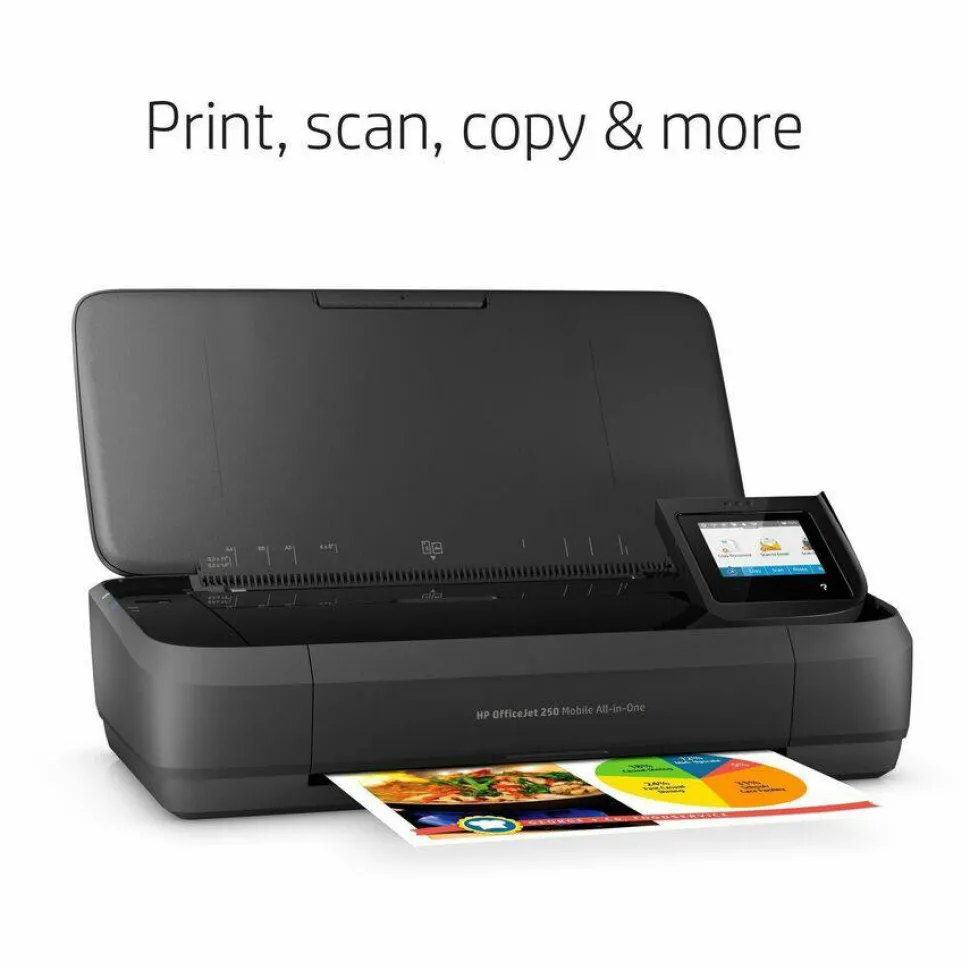 HP OfficeJet 250 Wireless Inkjet All-In-One Color Printer