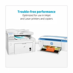 HP Papers MultiPurpose20 Paper, 96 Bright, 20 lb Bond Weight, 8.5 x 11, White, 500 Sheets/Ream, 3 Reams/Carton