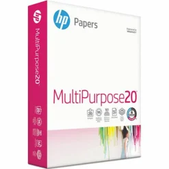 HP Papers MultiPurpose20 Paper, 96 Bright, 20 lb Bond Weight, 8.5 x 11, White, 500/Ream