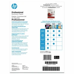 HP Professional Business Paper, 52 lb Bond Weight, 8.5 x 11, Matte White, 150/Pack