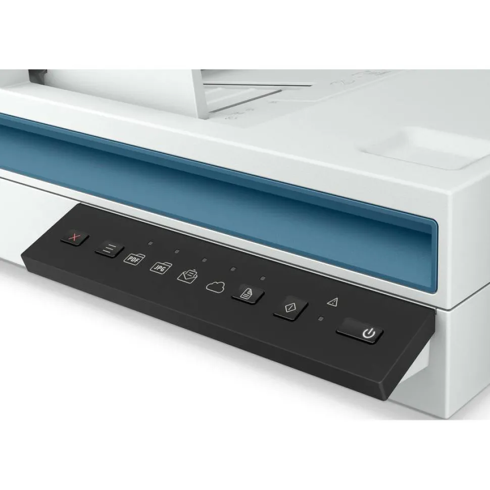 HP ScanJet Pro 2600, 1200 dpi Optical Resolution, 60-Sheet Duplex Auto Document Feeder