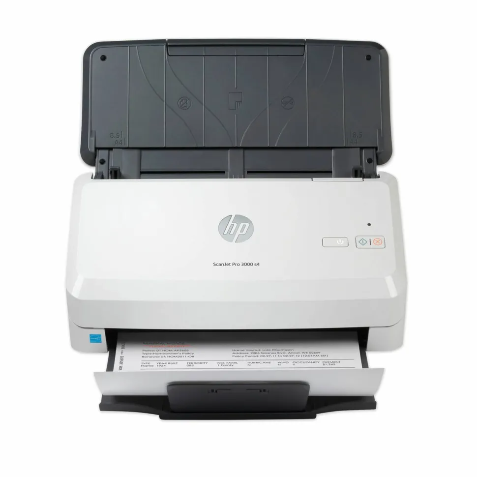 HP ScanJet Pro 2000 s2 Sheet-Feed Scanner, 600 dpi Optical Resolution, 50-Sheet Duplex Auto Document Feeder
