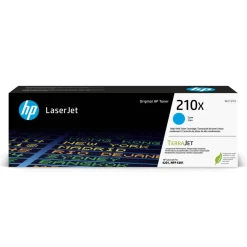 HP 210X Cyan High Yield Toner Cartridge, W2101X