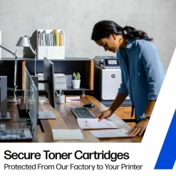 HP 210X Cyan High Yield Toner Cartridge, W2101X