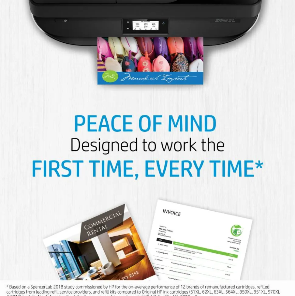 HP 952XL Black/952 Cyan; Magenta; Yellow High-Yield Ink Cartridges, Pack Of 4, N9K28AN