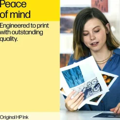 HP 62XL Black High-Yield Ink Cartridge, C2P05AN