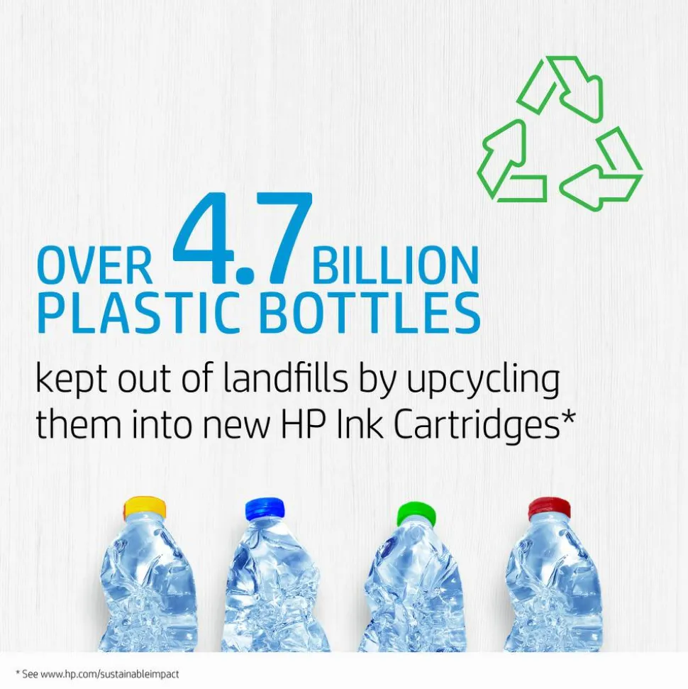 HP 64XL Black/64 Tri-Color High-Yield Ink Cartridges, Pack Of 2, 3YP23AN