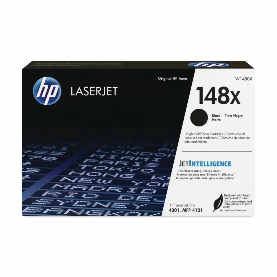 HP 148X Original High Yield Laser Toner Cartridge - Black - 1 Each
