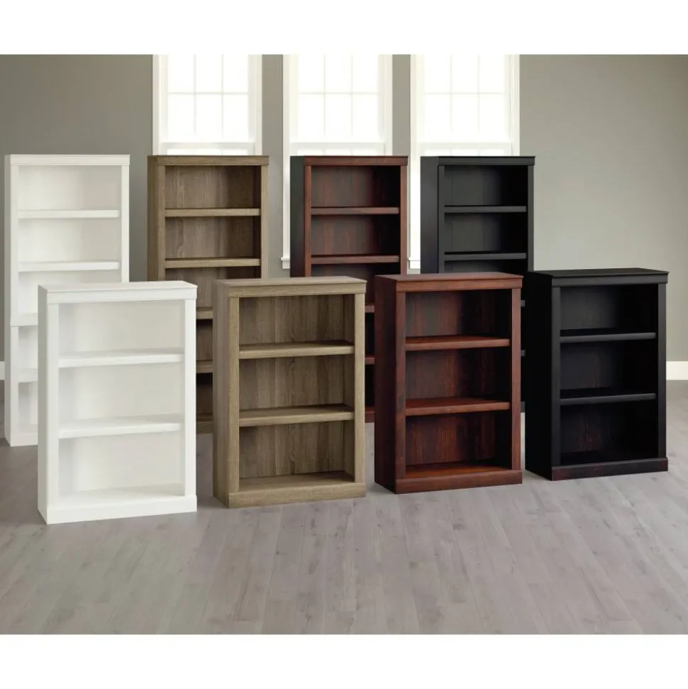 72"H 5-Shelf Bookcase, Arctic White