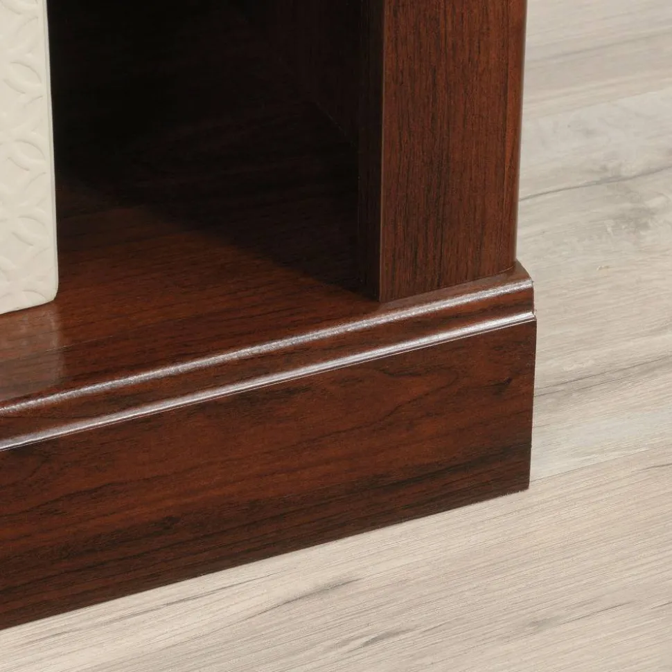 72"H 5-Shelf Bookcase, Mulled Cherry
