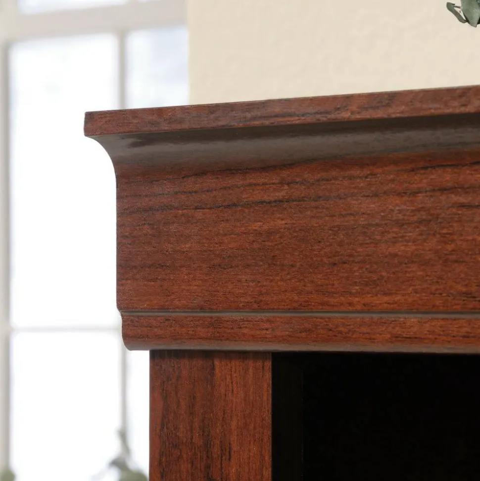 45"H 3-Shelf Bookcase, Mulled Cherry