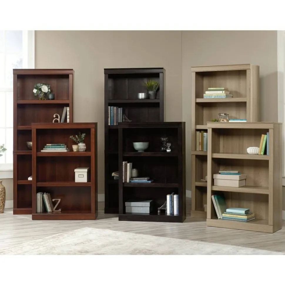 45"H 3-Shelf Bookcase, Spring Oak