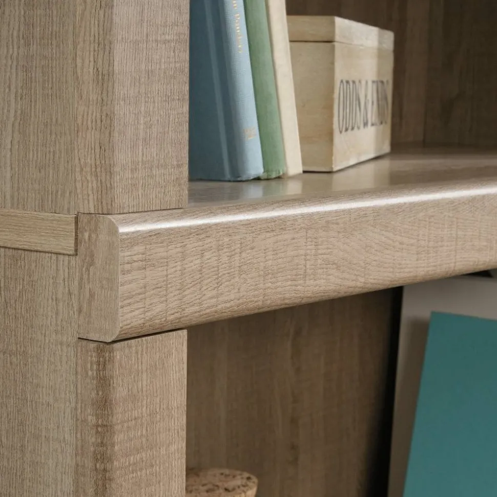 72"H 5-Shelf Bookcase, Spring Oak