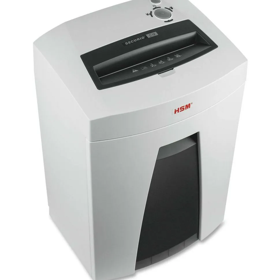 HSM SECURIO C18c Cross-Cut Shredder