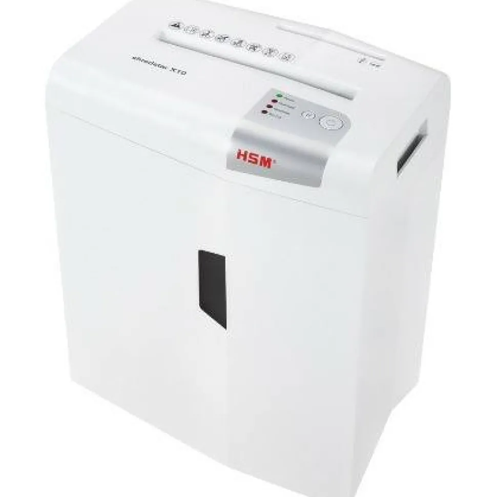 HSM Shredstar 10 Sheet Cross-Cut Shredder, X10