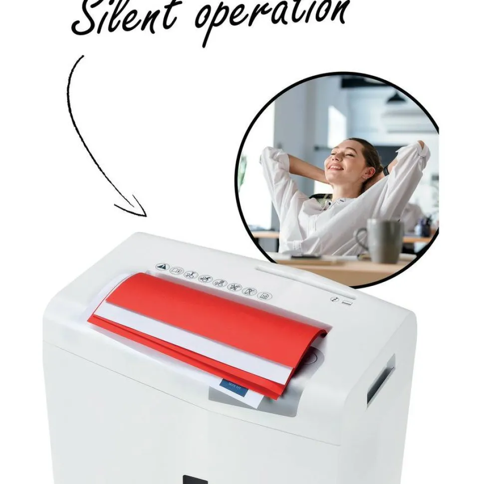 HSM Shredstar 10 Sheet Cross-Cut Shredder, X10
