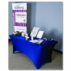 Iceberg Stretch Fabric Table Cover, 72