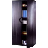 Iceberg OfficeWorks Storage Cabinet, 72"H x 36"W, Black