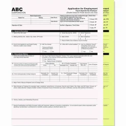 Iconex Digital Carbonless Paper, 3-Part, 8.5 x 11, White/Canary/Pink, 835/Carton