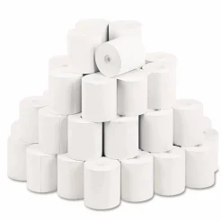 Iconex Direct Thermal Printing Thermal Paper Rolls, 3.13" x 230 ft, White, 50/Carton