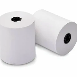 Iconex Impact Bond Paper Rolls, 1-Ply, 3.25