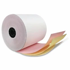 Iconex Impact Printing Carbonless Paper Rolls, 3