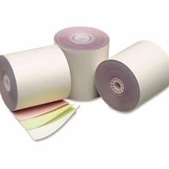 Iconex Impact Printing Carbonless Paper Rolls, 3