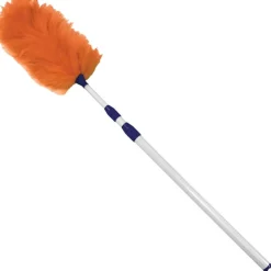 Impact Adjustable Lambswool Duster, 60", White/Assorted