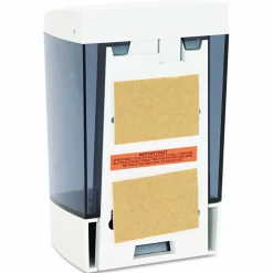 Impact Clearvu ClearVu Plastic Soap Dispenser, 46 oz, 5.5 x 4.25 x 8.5, White