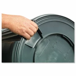 Impact Gator Gator Plus Container, 44 gal, Plastic, Gray