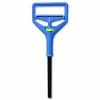Impact Janitor Style Screw Clamp Mop Handle, 64", Blue
