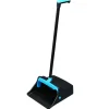 Impact LobbyMaster Plastic Dust Pan, 12.32" Wide, 31.84" Aluminum Handle, Blue/Black, 6/Carton