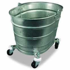 Impact Metal Mop Bucket, 26 qt, Steel