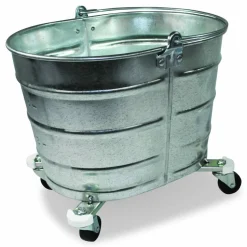 Impact Metal Mop Bucket, 26 qt, Steel