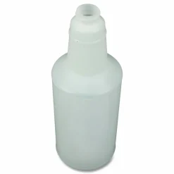 Impact Plastic Bottles With Graduations, 32 Oz, Clear, Carton Of 12 Bottles