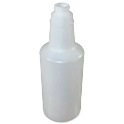 Impact Plastic Bottles With Graduations, 32 Oz, Clear, Carton Of 12 Bottles