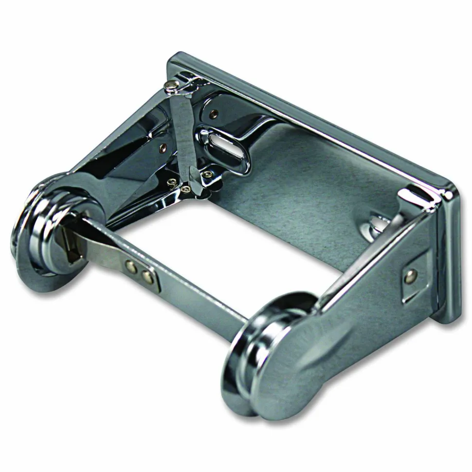 Impact Single Roll Toilet Tissue Dispenser, 6.5 x 4.5 x 2.75, Chrome, 1 Dozen