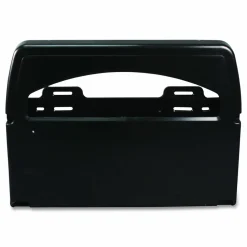 Impact Toilet Seat Cover Dispenser, 16.4 x 3.05 x 11.9, Black, 2/Carton