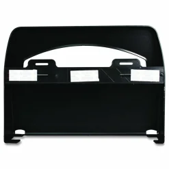 Impact Toilet Seat Cover Dispenser, 16.4 x 3.05 x 11.9, Black, 2/Carton