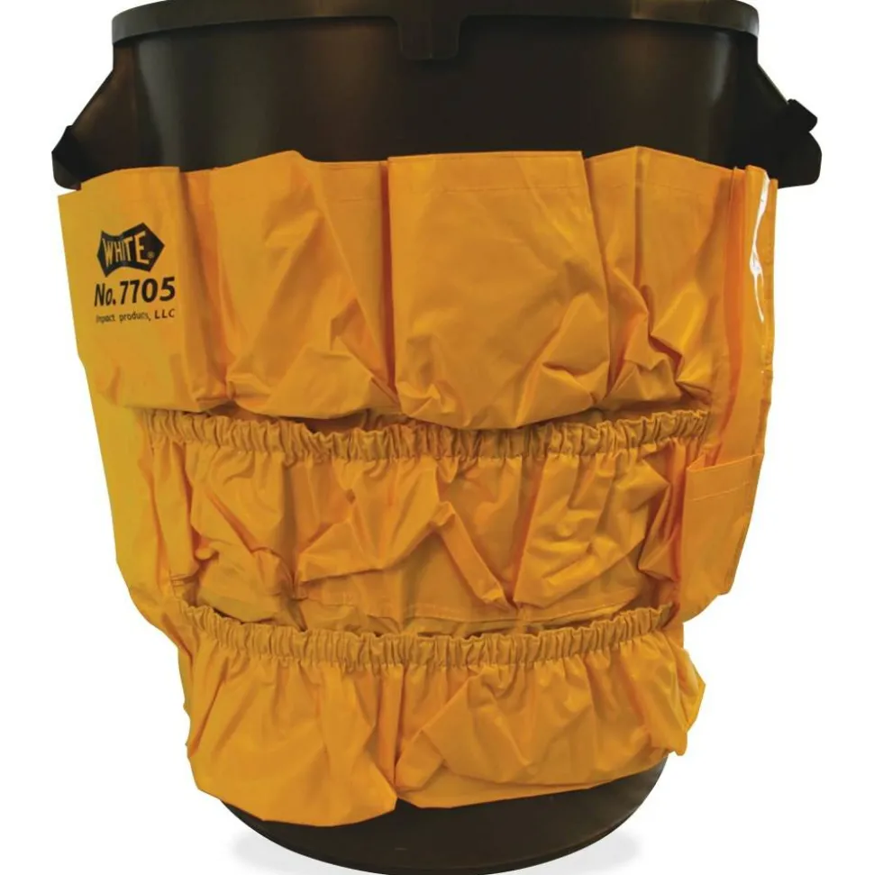 Impact Vinyl Gator Caddy - 9 Pocket(s) - Water Resistant - Yellow - Vinyl - 1 Each